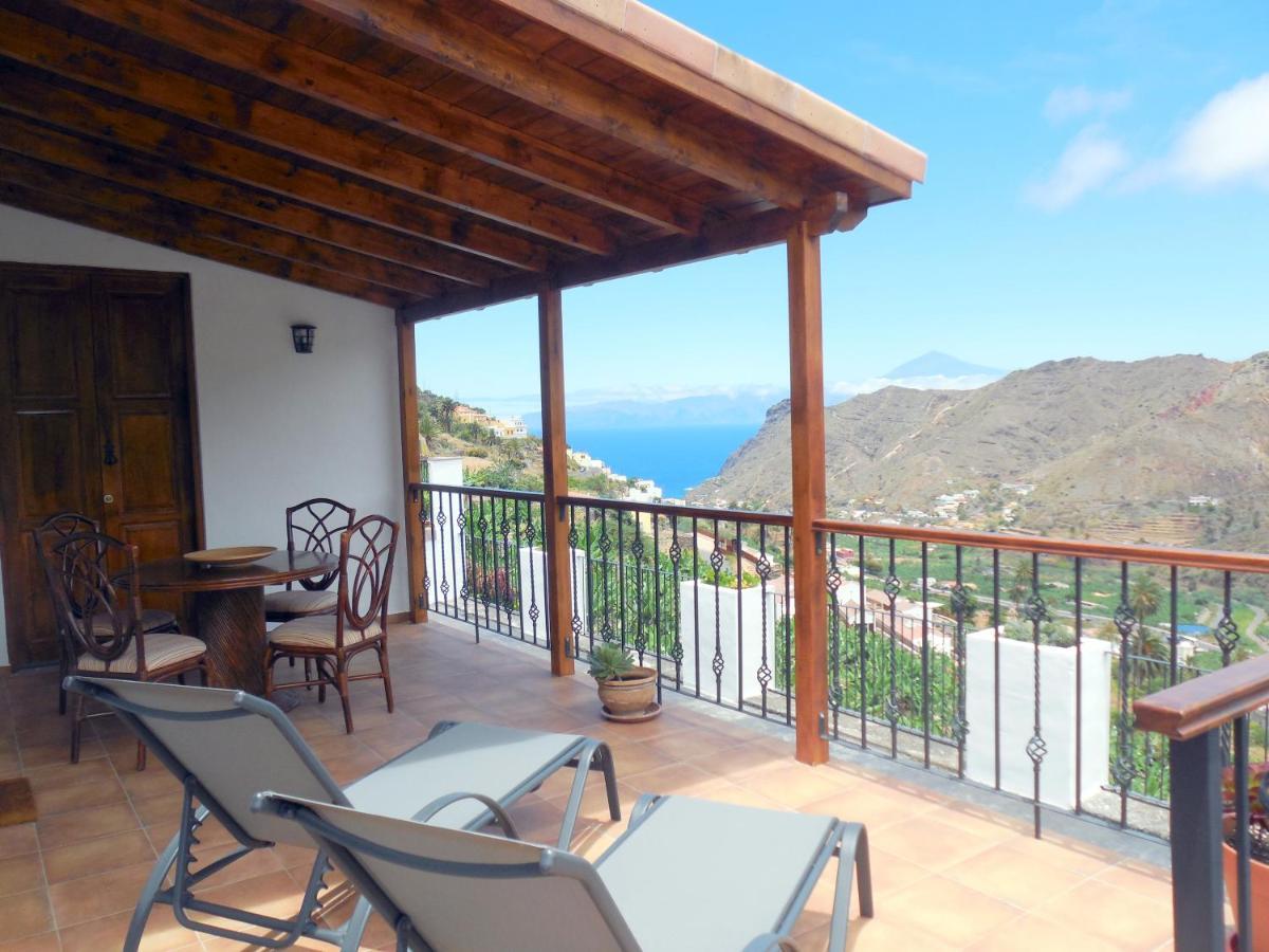 Casa La Sabina Roja 1 - Casa Con Impresionantes Vistas Sobre Hermigua Y El Mar מראה חיצוני תמונה