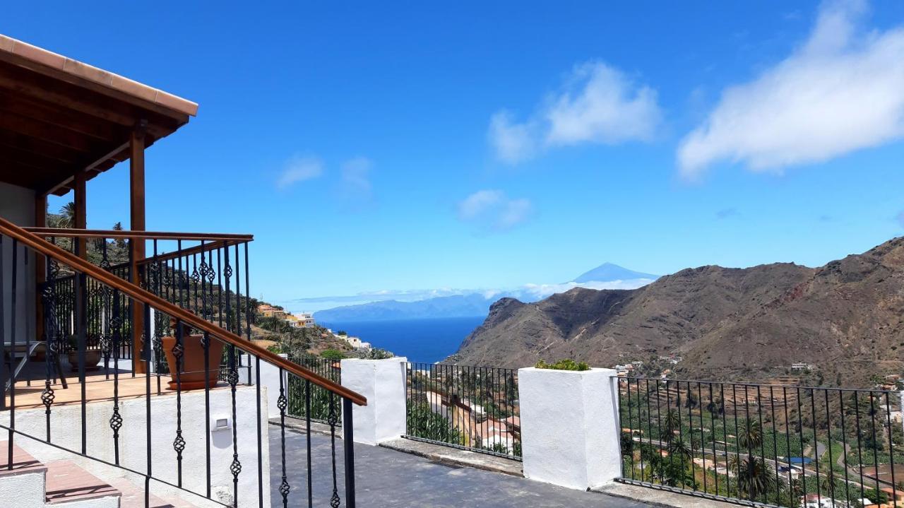 Casa La Sabina Roja 1 - Casa Con Impresionantes Vistas Sobre Hermigua Y El Mar מראה חיצוני תמונה