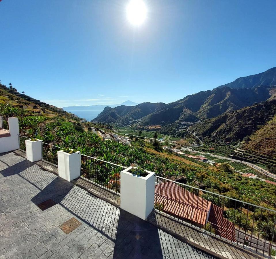 Casa La Sabina Roja 1 - Casa Con Impresionantes Vistas Sobre Hermigua Y El Mar מראה חיצוני תמונה