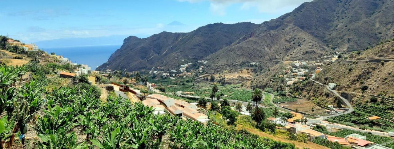 Casa La Sabina Roja 1 - Casa Con Impresionantes Vistas Sobre Hermigua Y El Mar מראה חיצוני תמונה